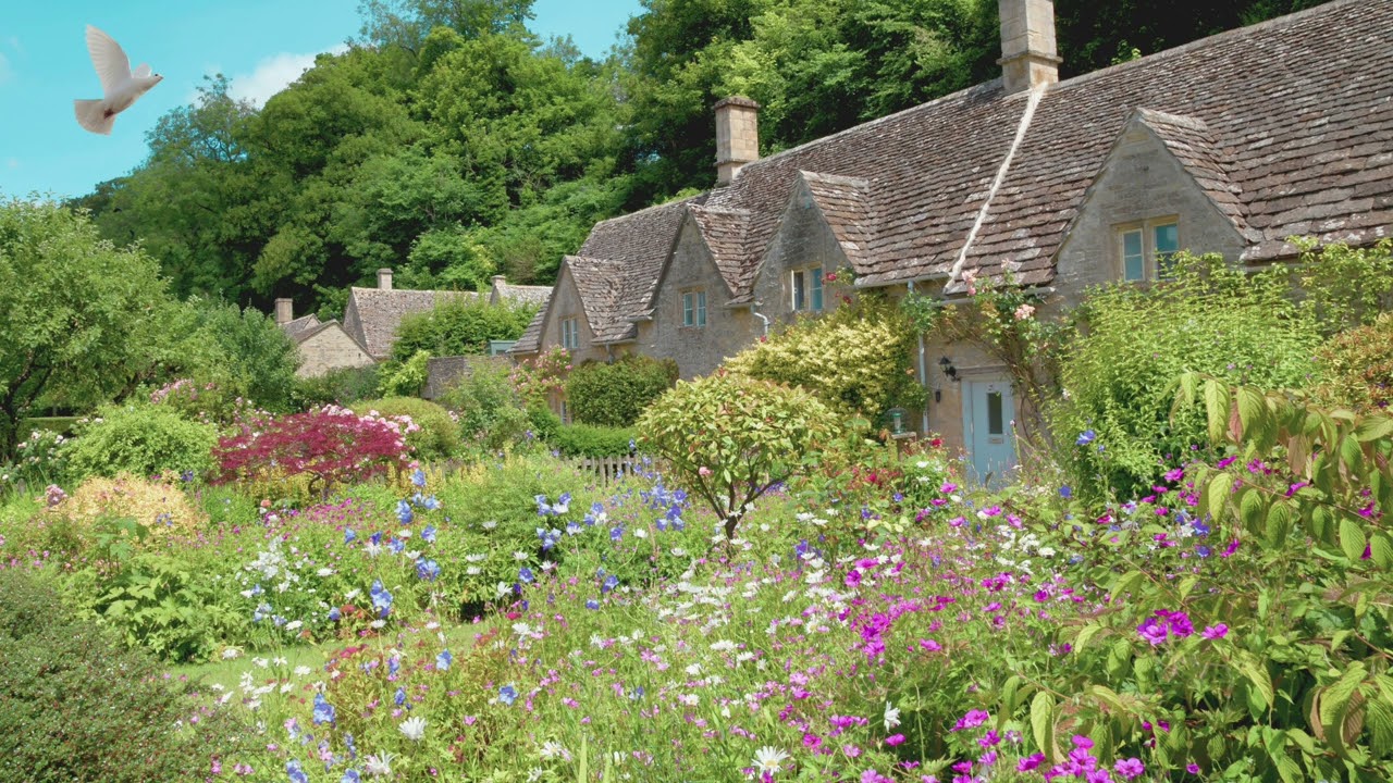 Summer in the Cottage Garden Soothing Piano Playlist for Sleeping, Studying, Relaxing, Praying 🌸⛲️🏡