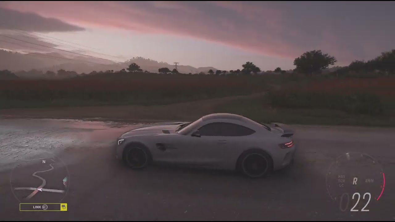 Chasing a Storm during rainy season in South America in a Mercedes-AMG GT R 2017