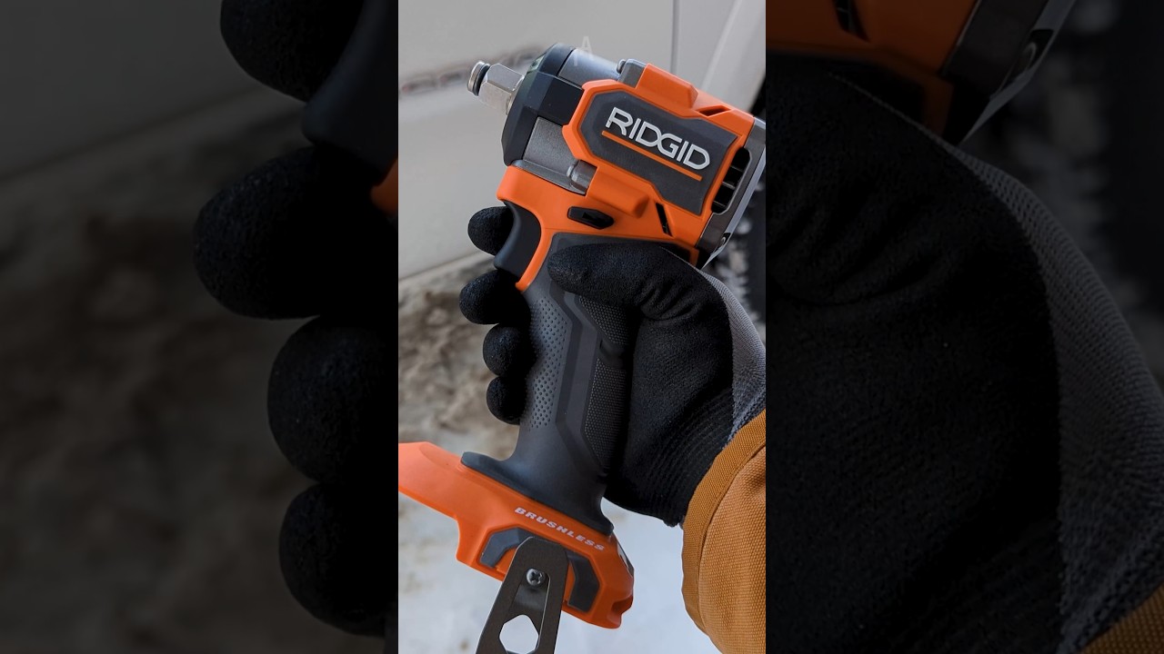 A Closer Look at the Ridgid 18v Subcompact Brushless 4-Mode 1/2in Impact Wrench