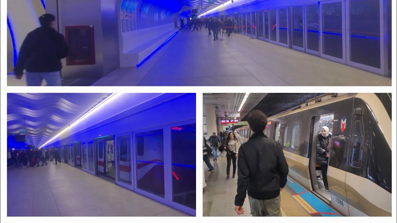 M2 ve M11 /U1 Gayrettepe İstasyonu Aktarma  Nasıl Yapılır #14