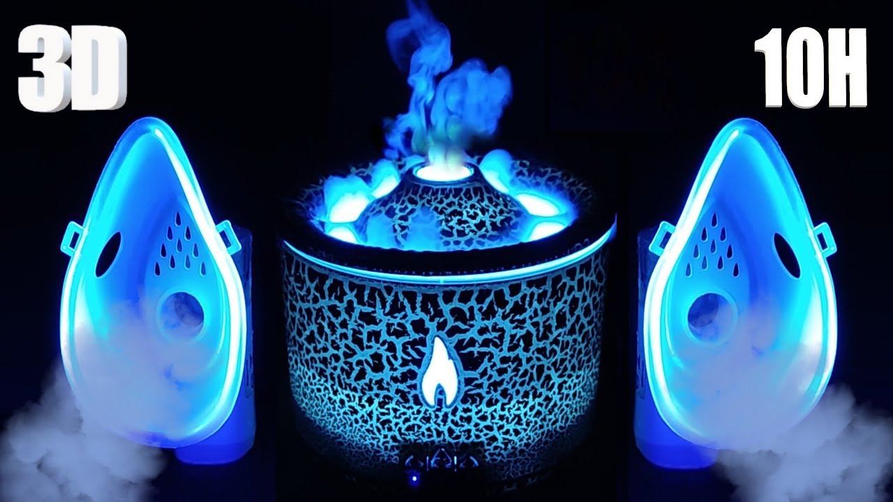 ASMR: Double 3D Aerosol - лучший удивительный увлажнитель воздуха Volcano для сна и отдыха