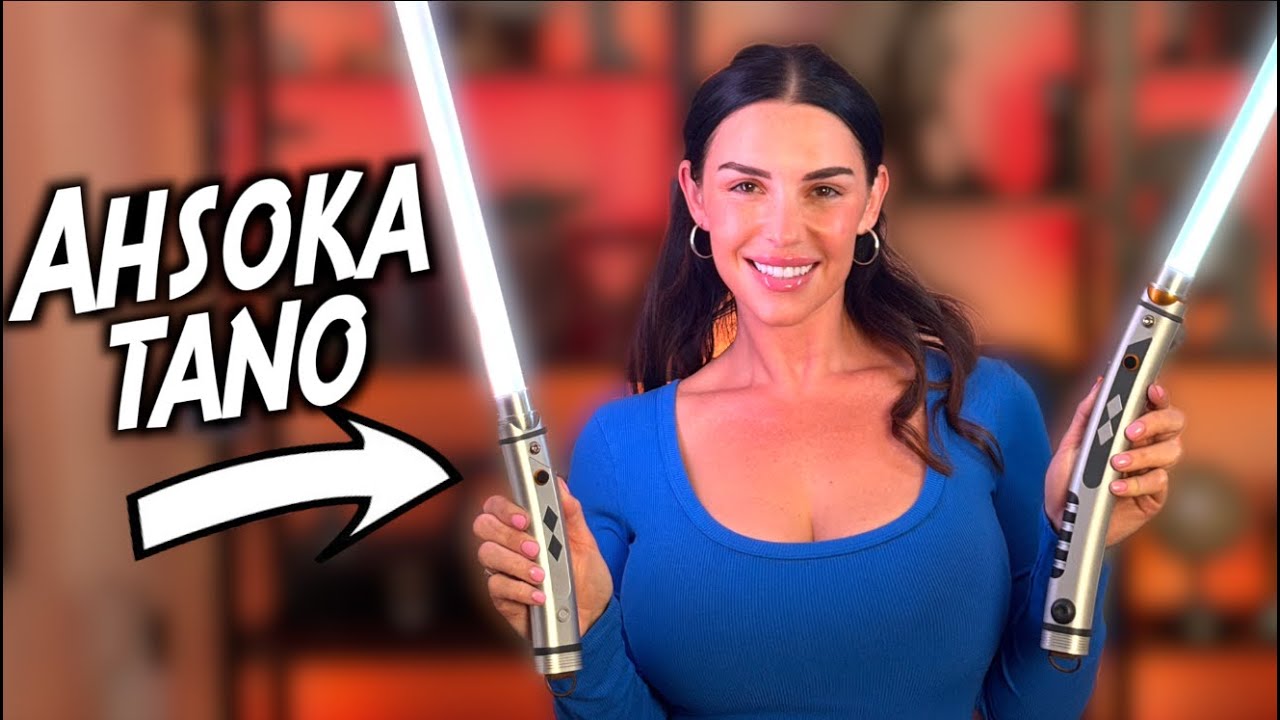 Точные и доступные! Неопиксельные световые мечи Асоки Тано от Artsabers