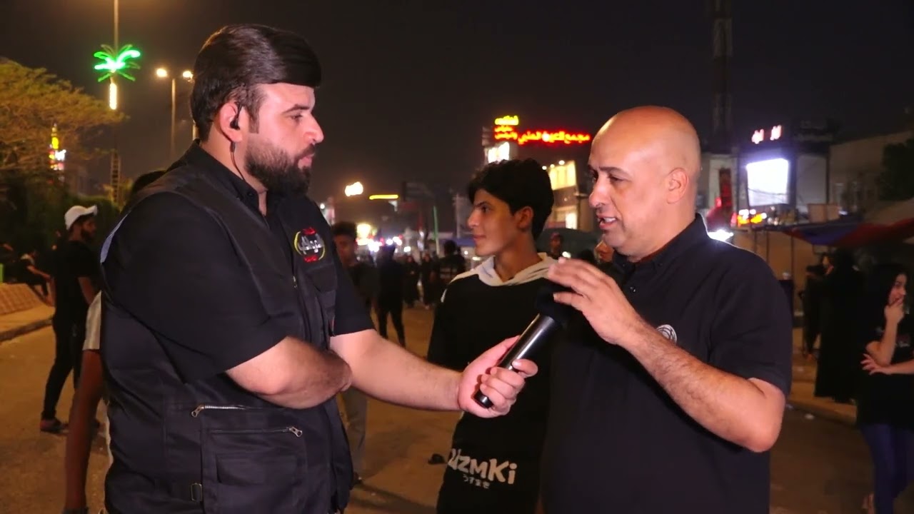 تغطية خاصة:مسيرة زيارة اربعينية الامام الحسين ع طريق حلة - كربلاء الاشراف العام:الاستاذ حسام الخفاجي