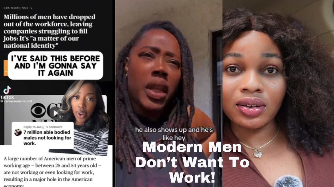 Modern Men Are Refusing To Work So They Can Provide