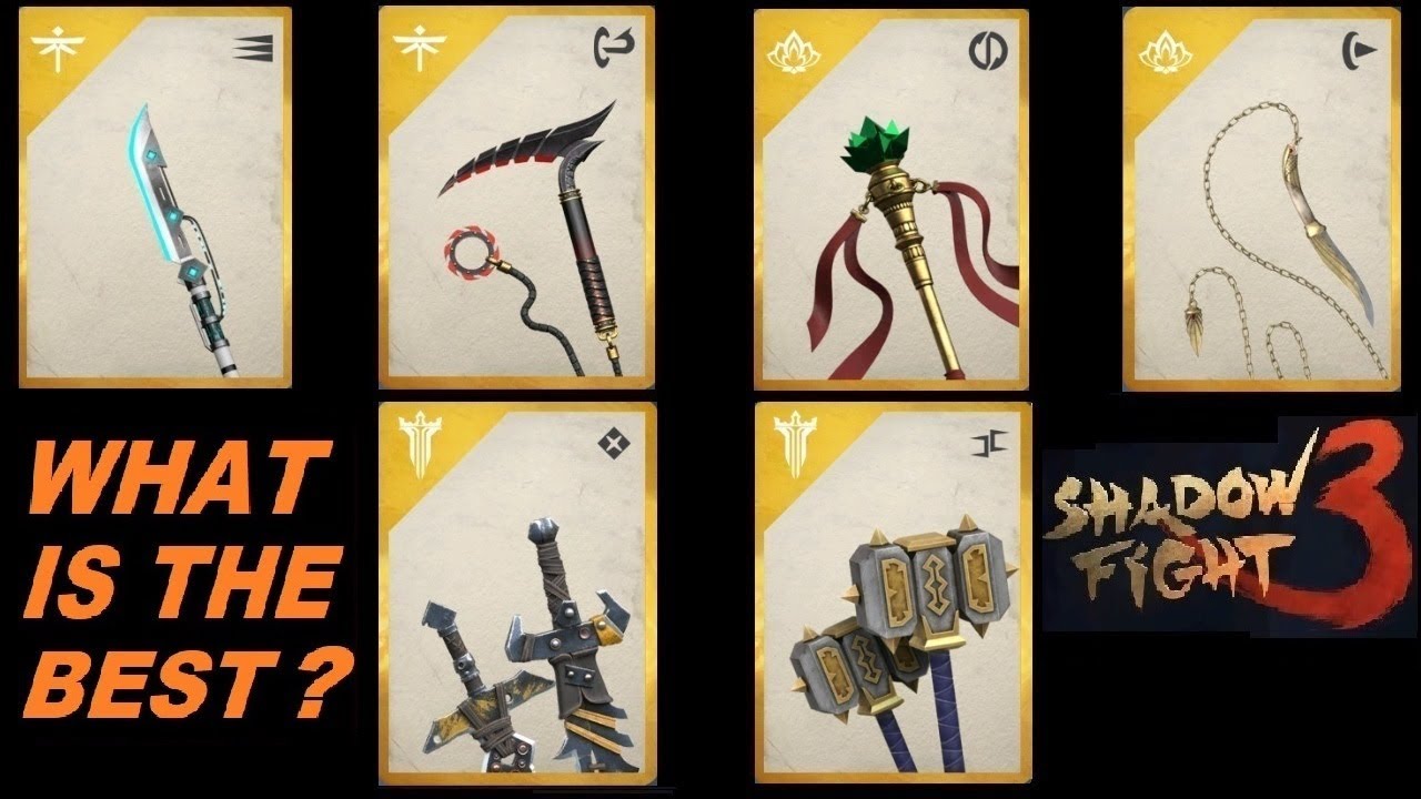 Shadow Fight 3 : ALL Legendary Weapons [Part 2]