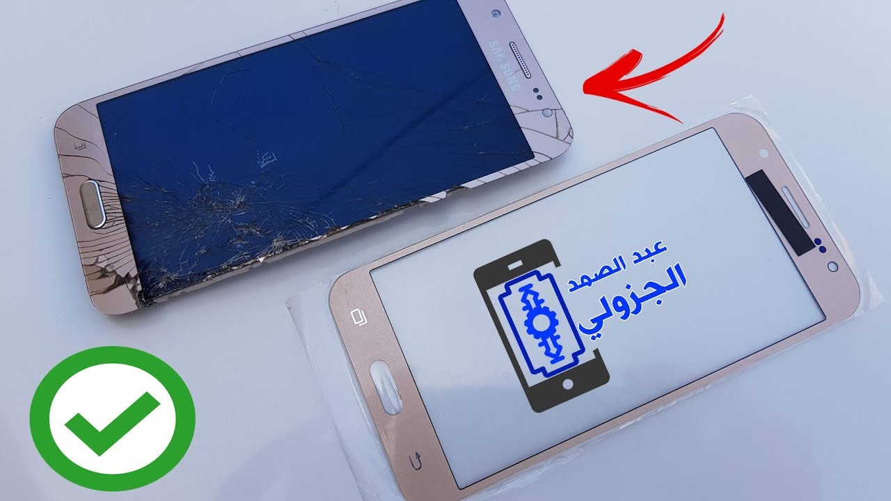 طريقة تغيير زجاج حماية سامسونج Samsung J2 Pro J250F Display Replacement Screen Repair