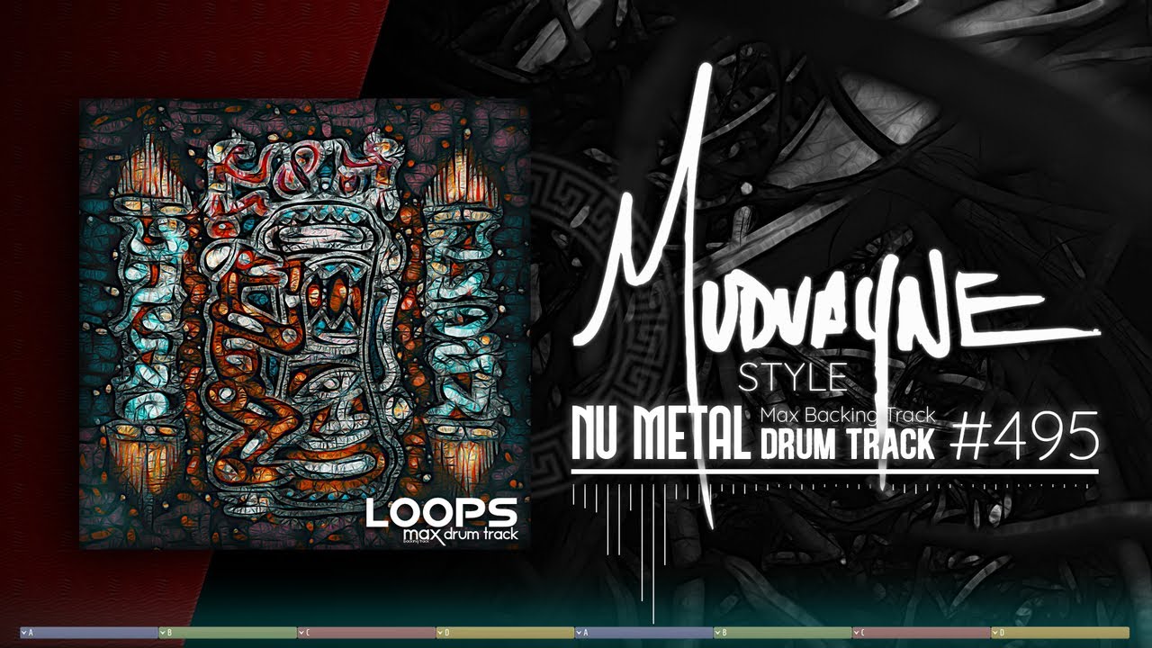 Nu Metal Drum Track / Mudvayne Style / 85 bpm
