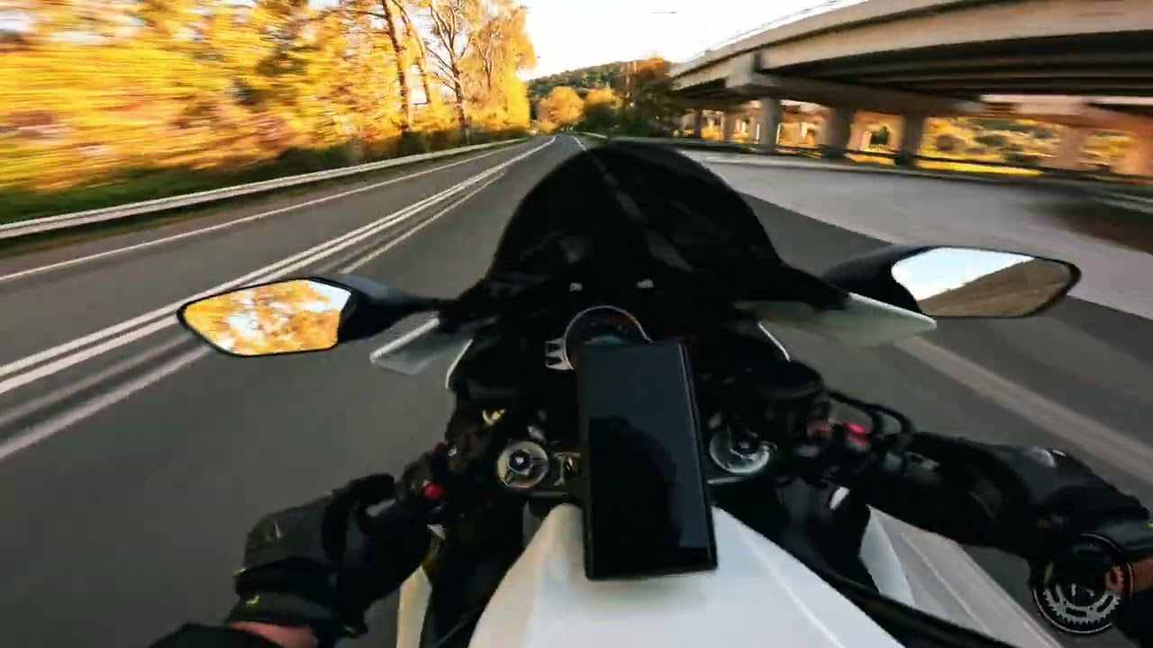 POV | HONDA CBR1000RR QUICK SHIFTER SUNSET RIDE