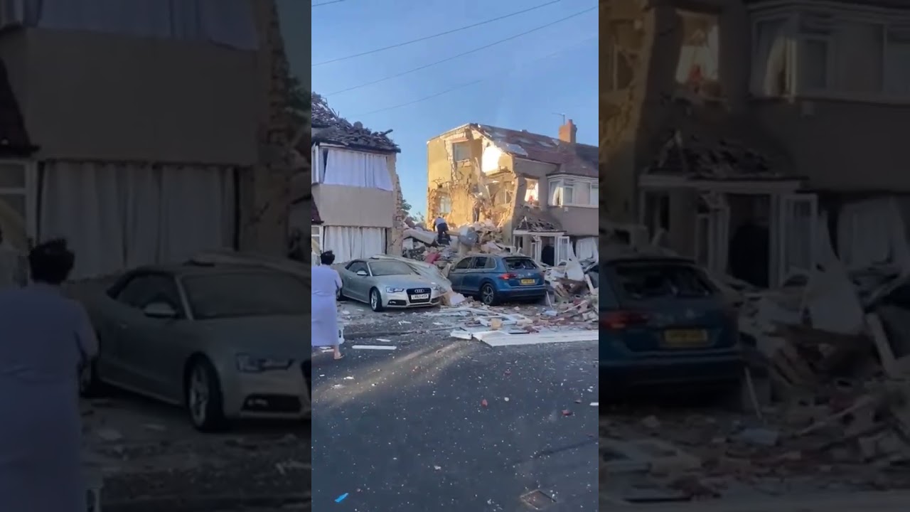 Thornton Heath had explosion aftermath
