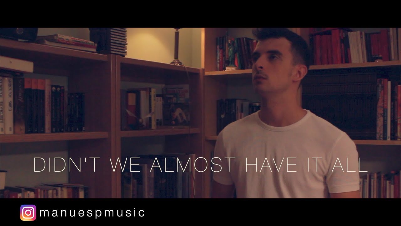 Whitney Houston - Didn't we almost have it all (Manu España Cover)