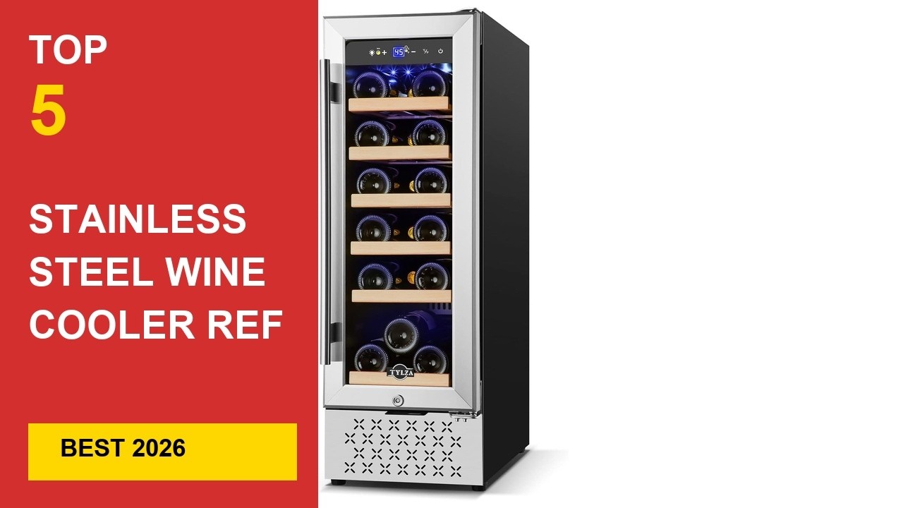 Best Stainless Steel Wine Cooler Refrigerator in 2026 - Expert Reviews in 2026