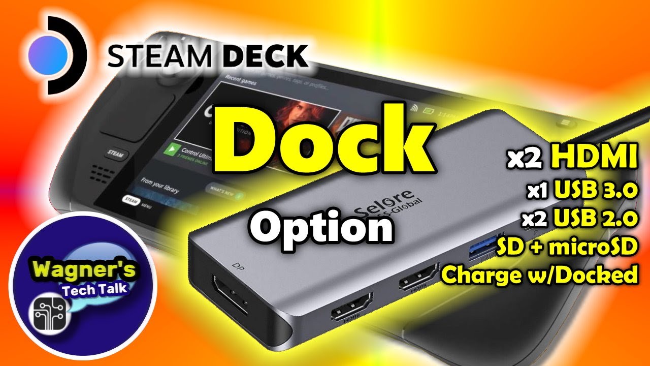 Steam Deck Dock Option: DUAL HDMI OUT and connection testing