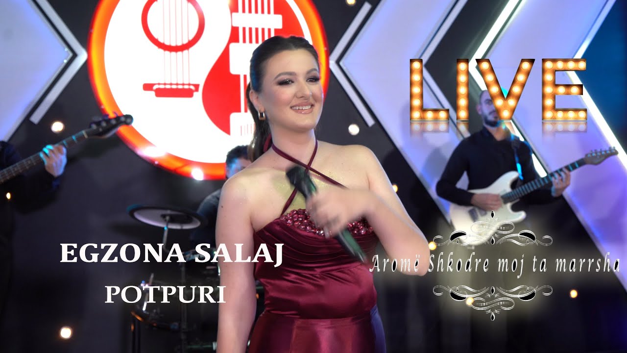 Egzona Salaj - Potpuri LIVE ( Official video 4K ) Gëzuar 2024