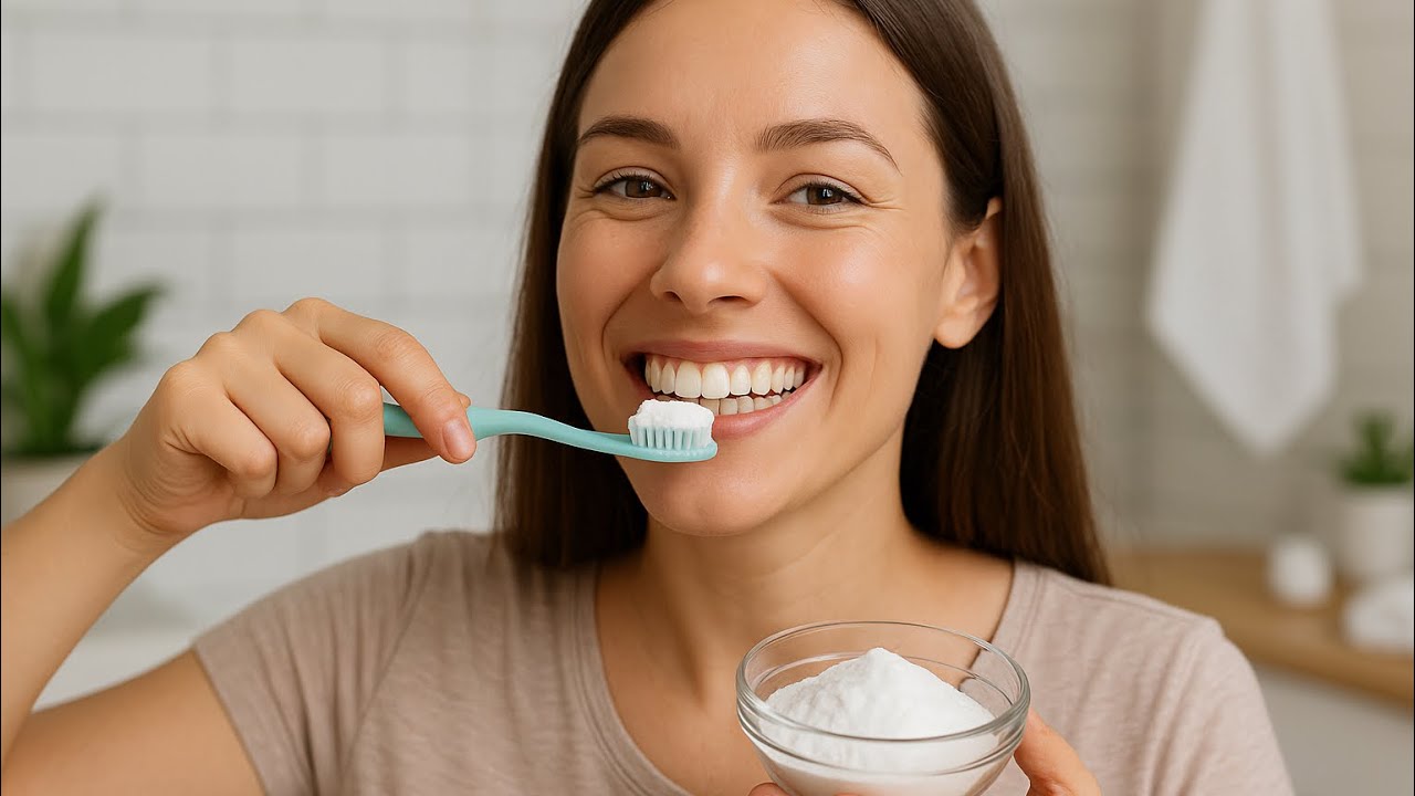 Karbonat ve Su ile Diş Beyazlatma Doğal Y&ouml;ntemi