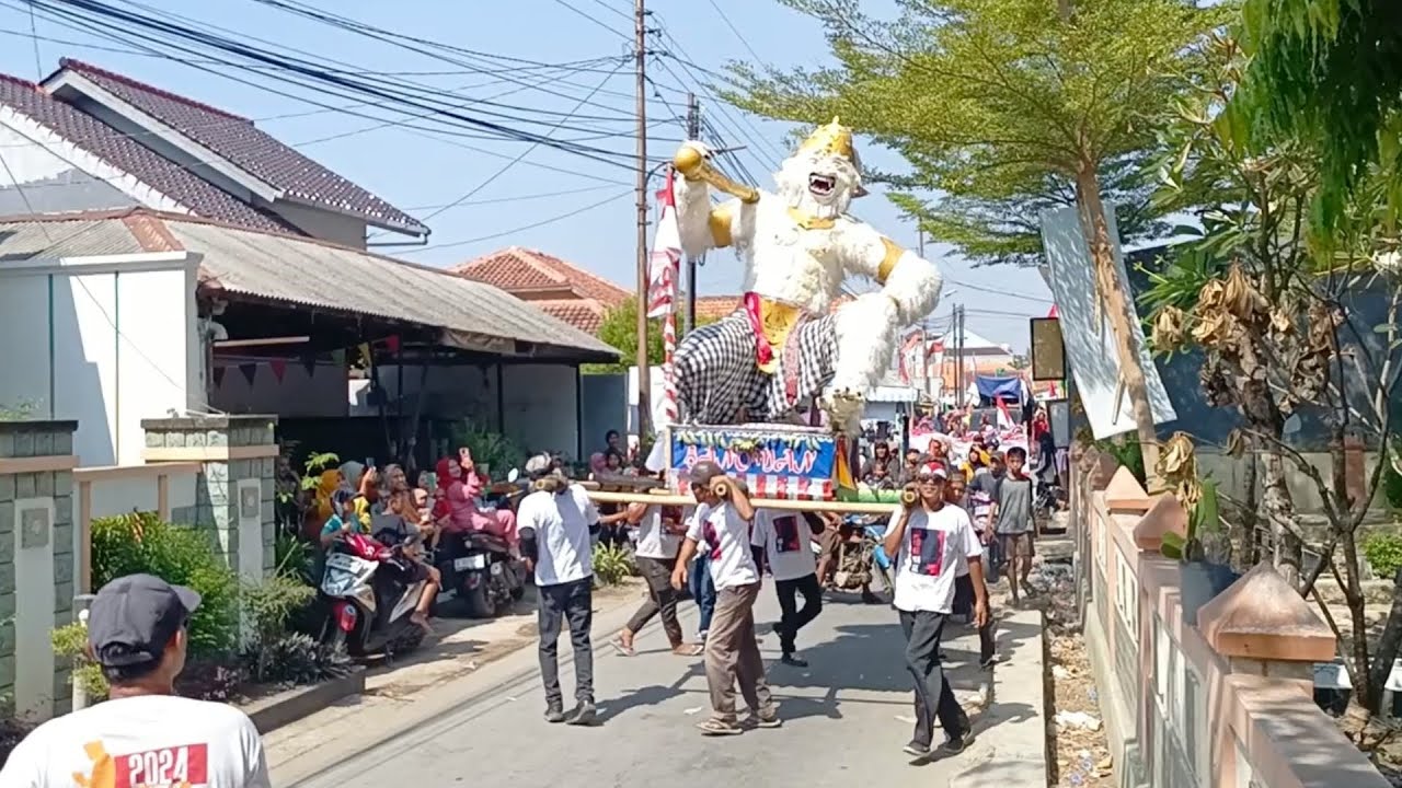Karnaval Kaligangsa Kota Tegal HUT RI KE 79 FULL