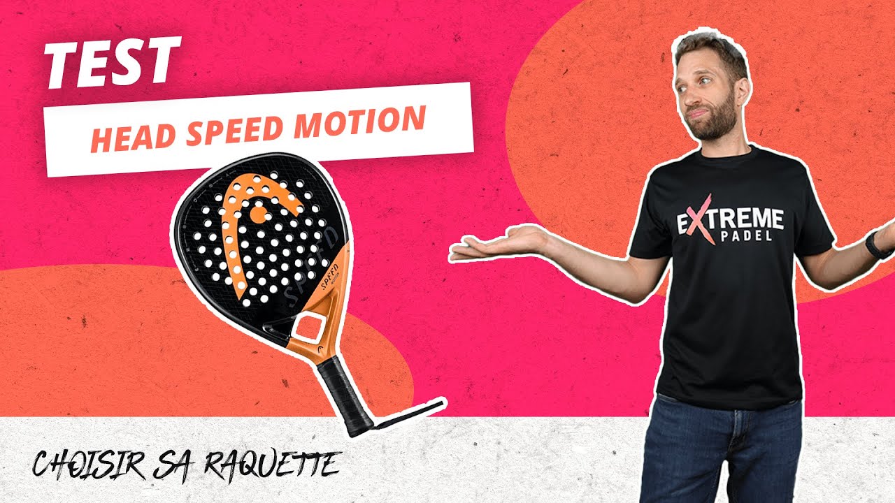 Test de la Head Speed Motion, la raquette de padel polyvalente !