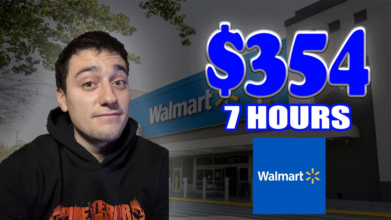 I Made $354 in 7 Hours Using WALMART SPARK ($50/Hour)