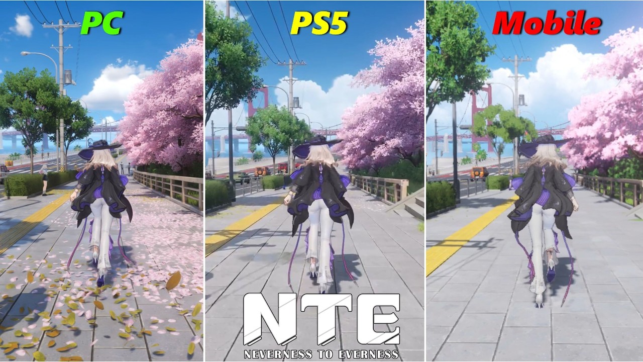 NTE: Neverness to Everness | PC vs PS5 vs Mobile | Graphics & Details Comparison
