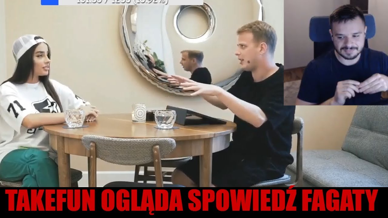 TAKEFUN OGLĄDA SPOWIEDŹ FAGATY