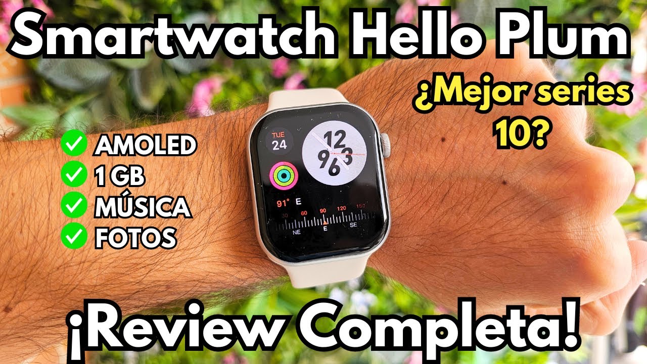 Hello Plum ✅​ NUEVO Smartwatch SERIES 10 ¡Review COMPLETA!