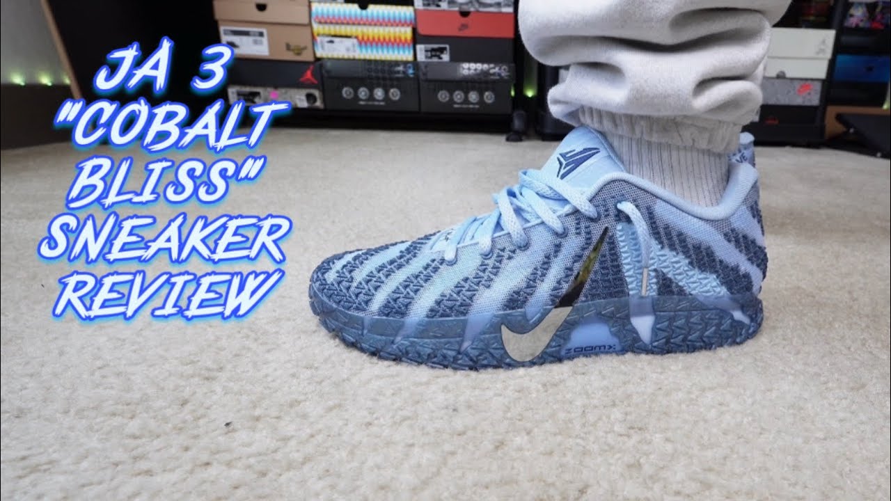 Обзор и демонстрация кроссовок Nike Ja 3 “Cobalt Bliss” на ногах! Одна из ЛУЧШИХ моделей Ja Moran...