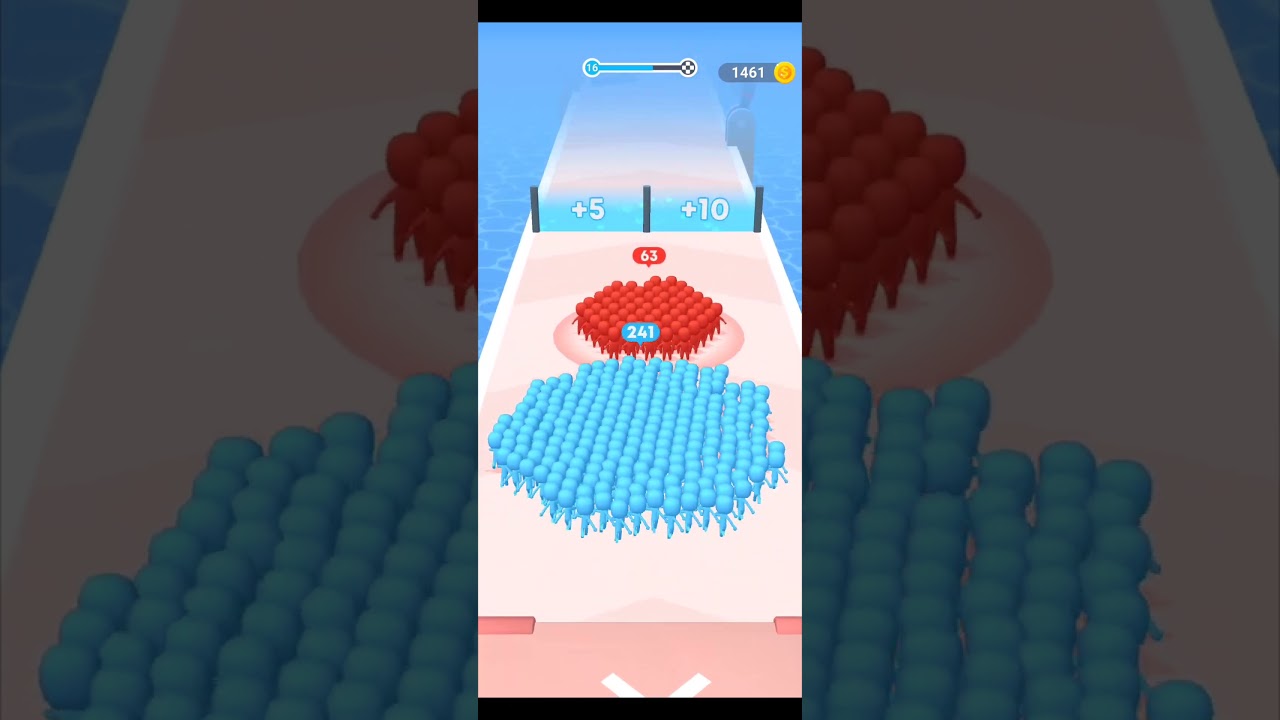 Count Master Gameplay Satisfying Run 💯 #GamingShorts