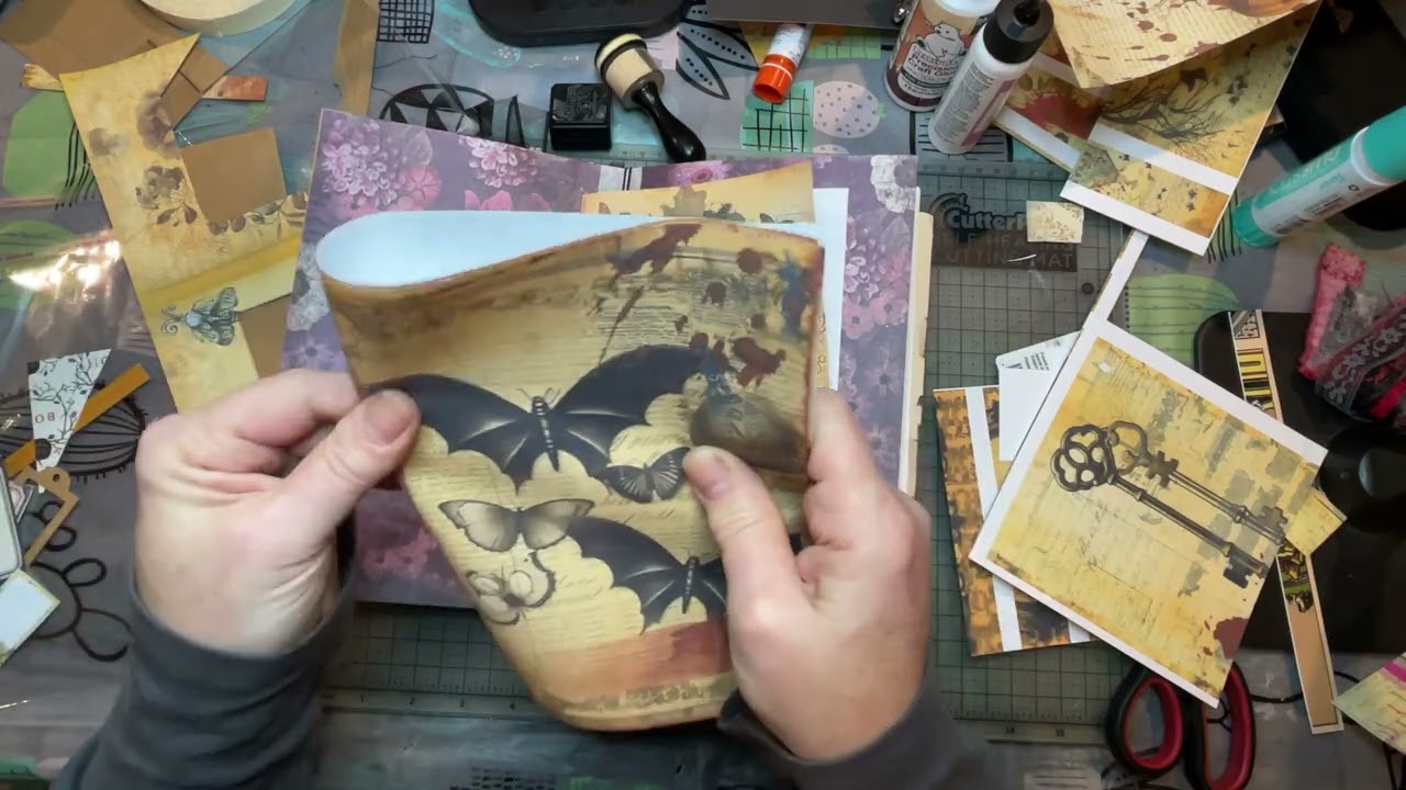 Pt. 3 Dark Halloween Journal Kit Instructional Video
