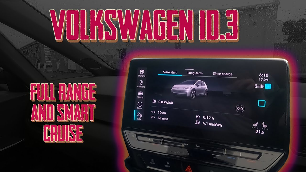 Volkswagen ID.3 Full range and Smart cruise tests
