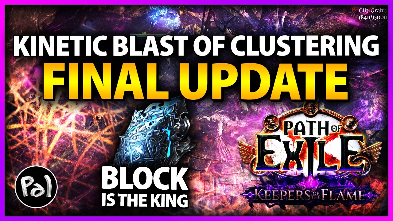 Kinetic Blast of Clustering Hierophant FINAL Update | BLOCK Version % Tips | Path of Exile 3.27