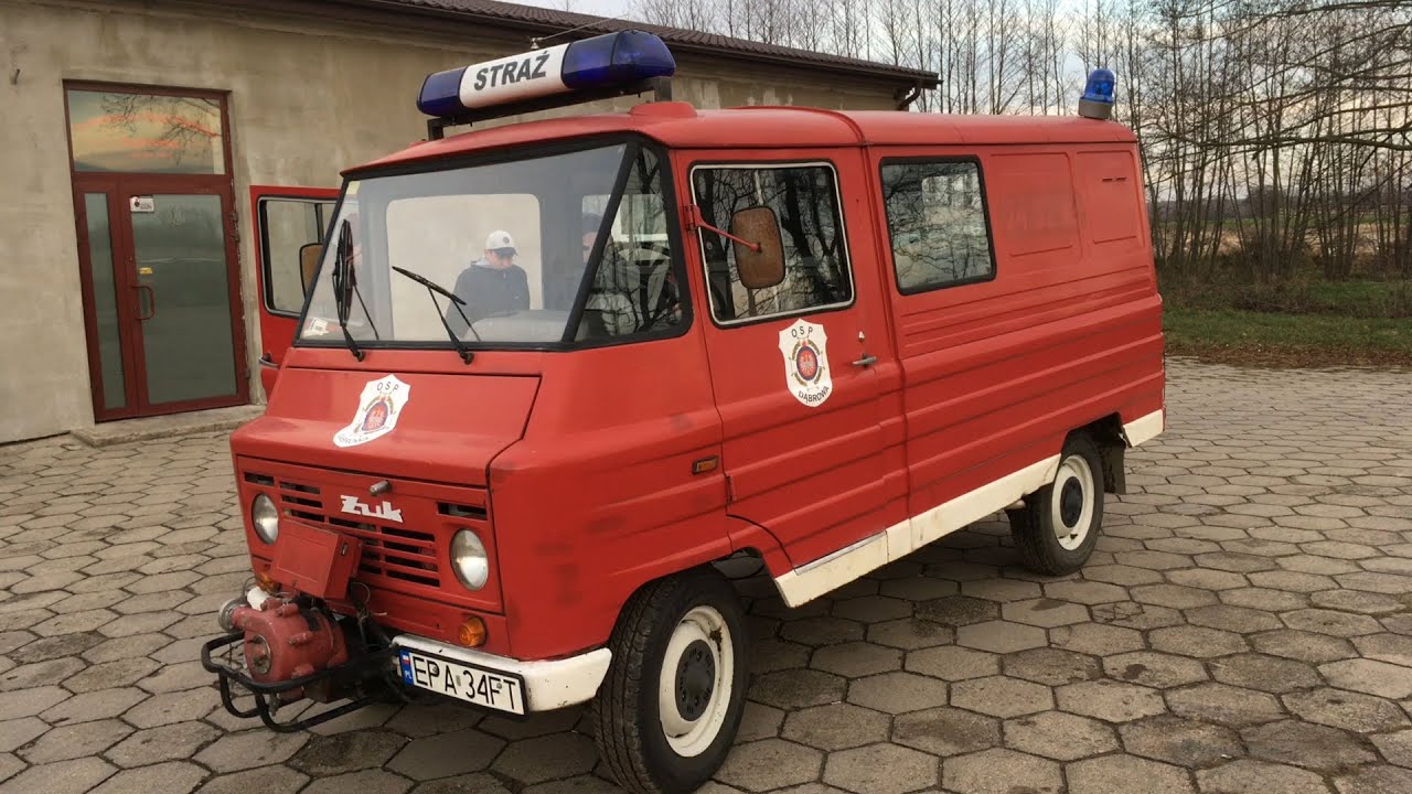 Zabytkowy strażacki Żuk do kupienia. Odchodzi ze służby w OSP Dąbrowa w Konstantynowie Łódzkim