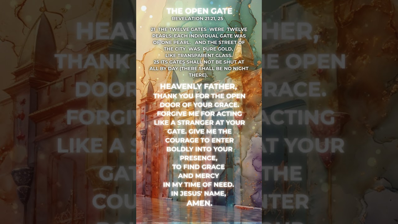The Gates of Pearl Stand Forever Open