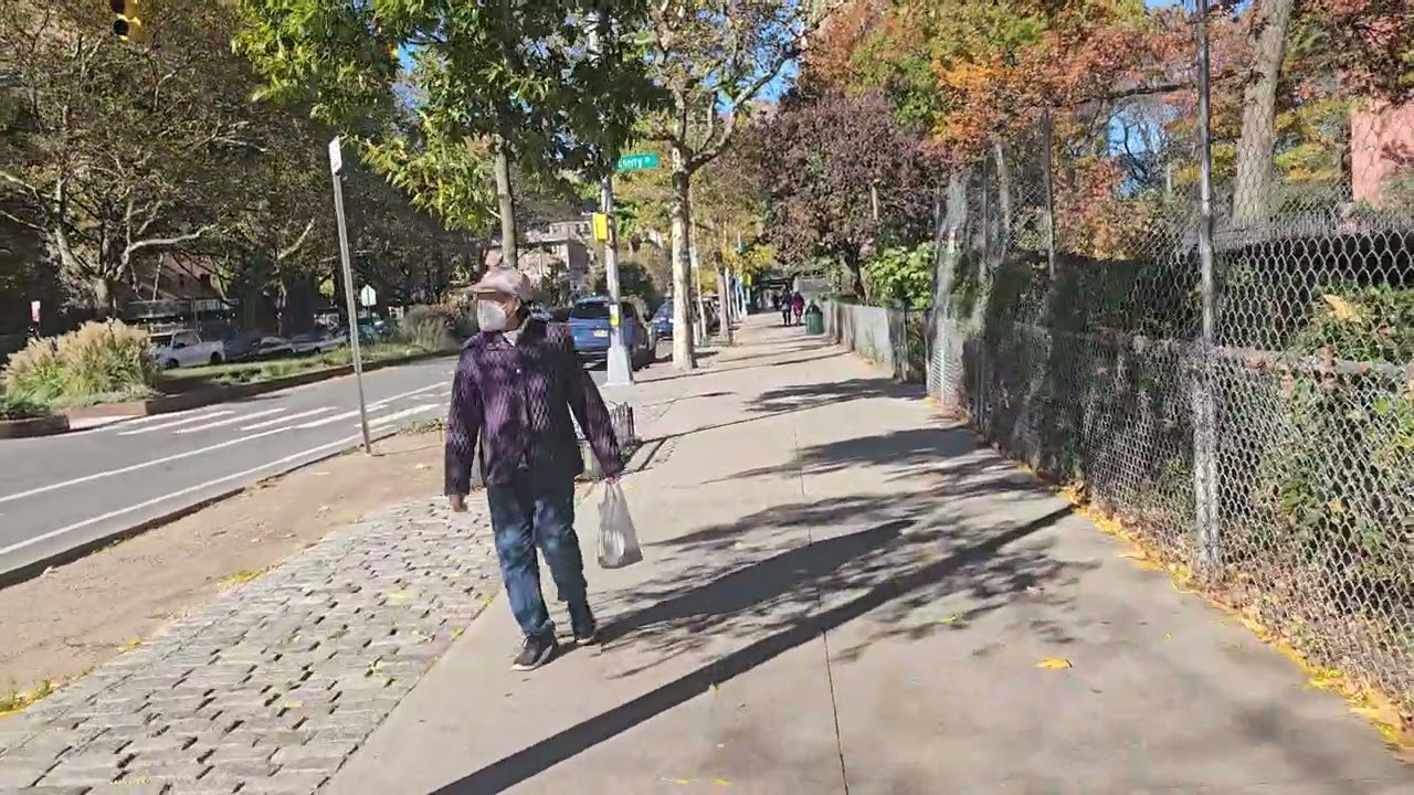 Прогулка по улицам Нью-Йорка (улица Монтгомери)