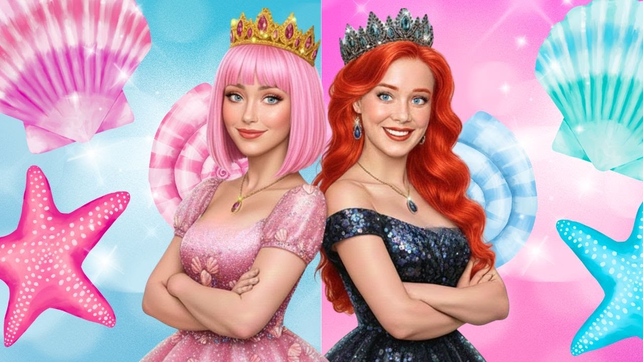 🌟 День Русалки = ПОЛНЫЙ ХАОС! 🧜‍♀️ Светлая vs Тёмная — Битва Преображений 🔥