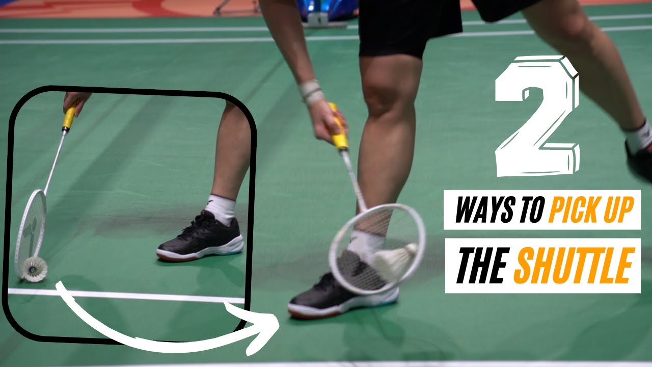 How to Pick Up a Shuttle with your Badminton Racket | Easy and Pro