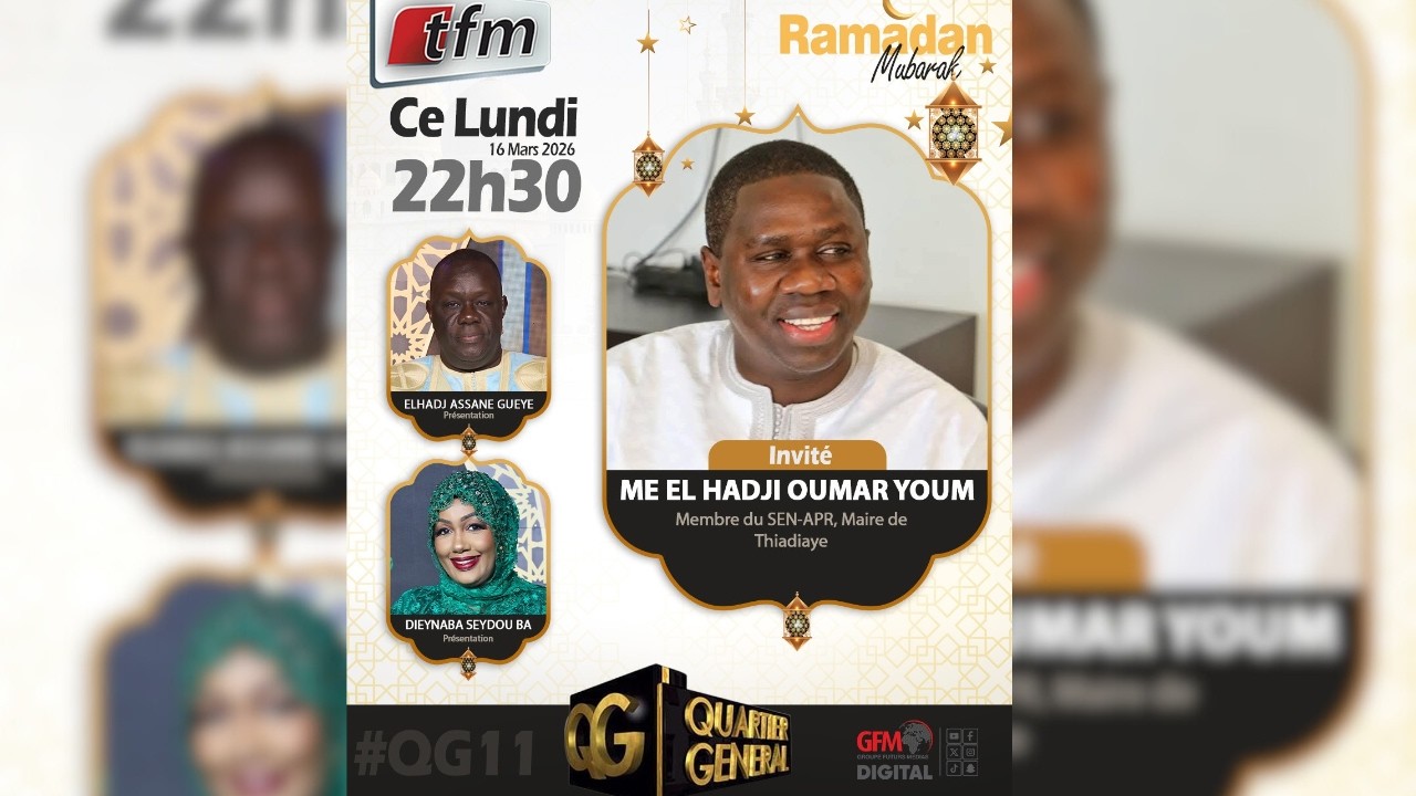 🚨🚨TFM LIVE : QG11 |Pr : El Hadj Assane GUEYE & Dieynaba Seydou BA - Invité : Me Oumar Youm