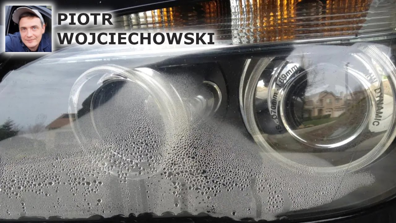 Reflektory pocą się od wewnątrz - co robić?