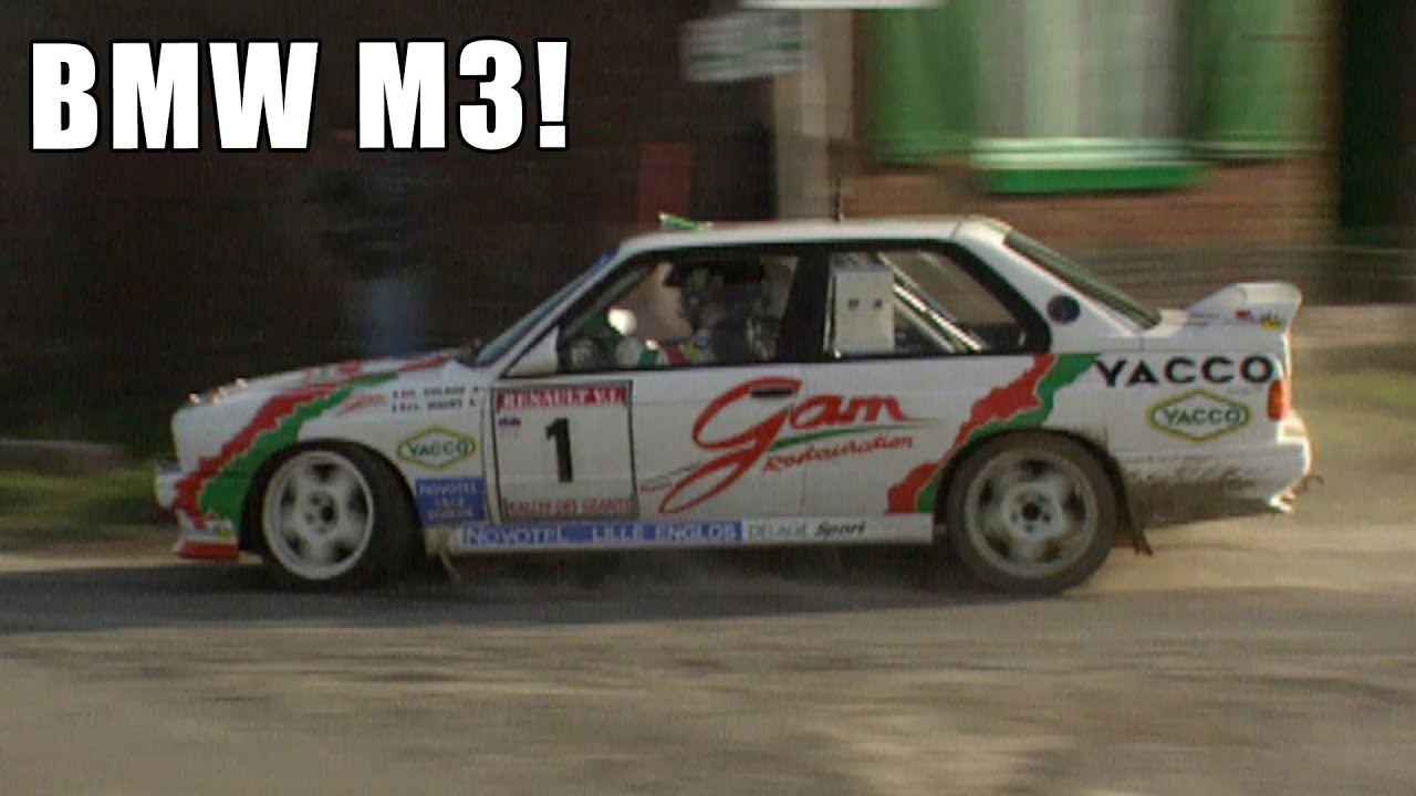 BMW M3 E30 weapon! 1995 Rallye National des Géants