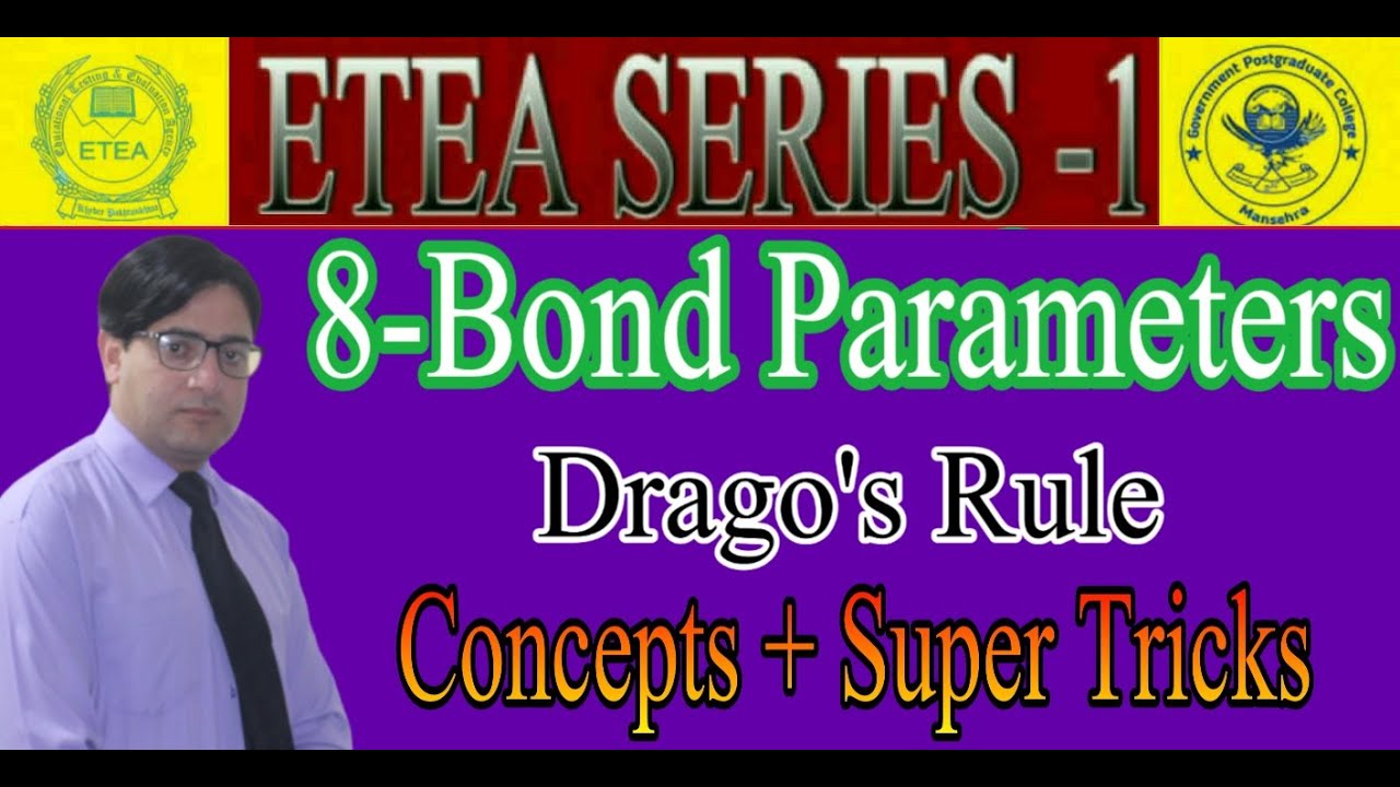 Bond parameters || Bond Length || Bond Energy || Bond angle
