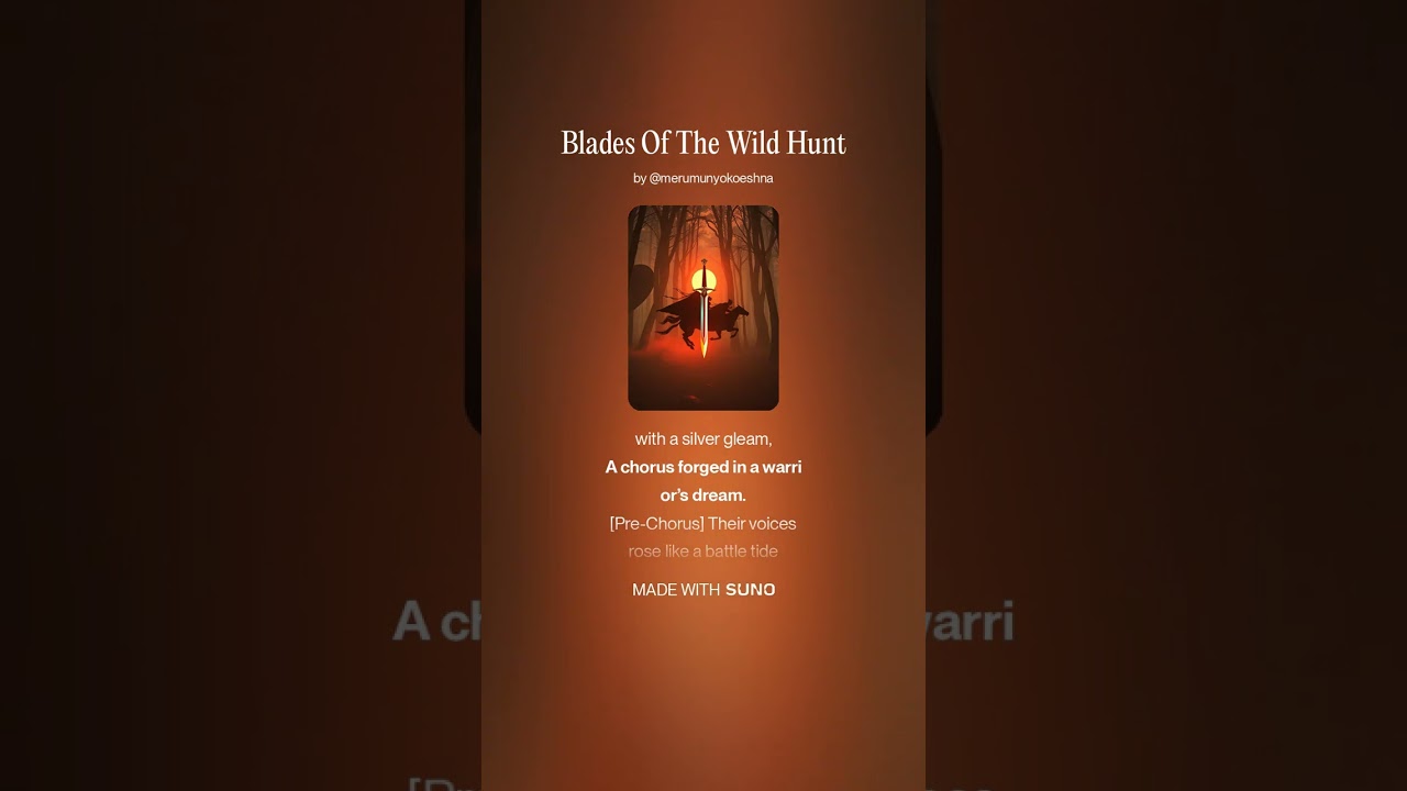 Blades Of The Wild Hunt