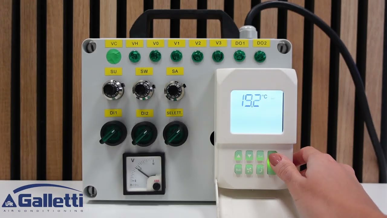 Tutorial My Comfort - Configurazione sonda acqua, valvola e ventilatore