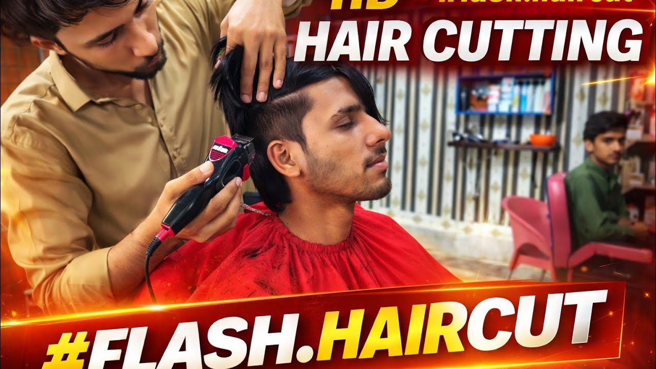 #flash haircut long hair cutting long hair tirme subscribe and like 😜✂️♥️😜🙏