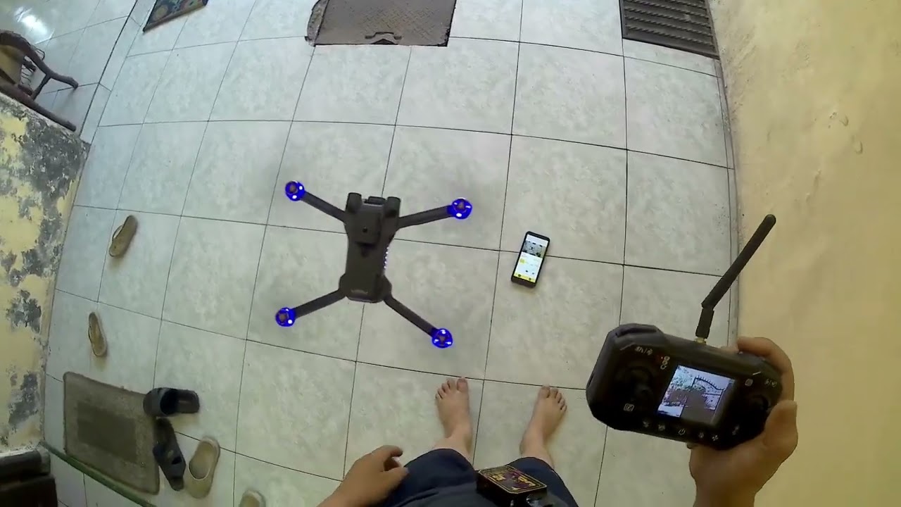 Tes terbang dan durasi S1S terbaru remot layar 