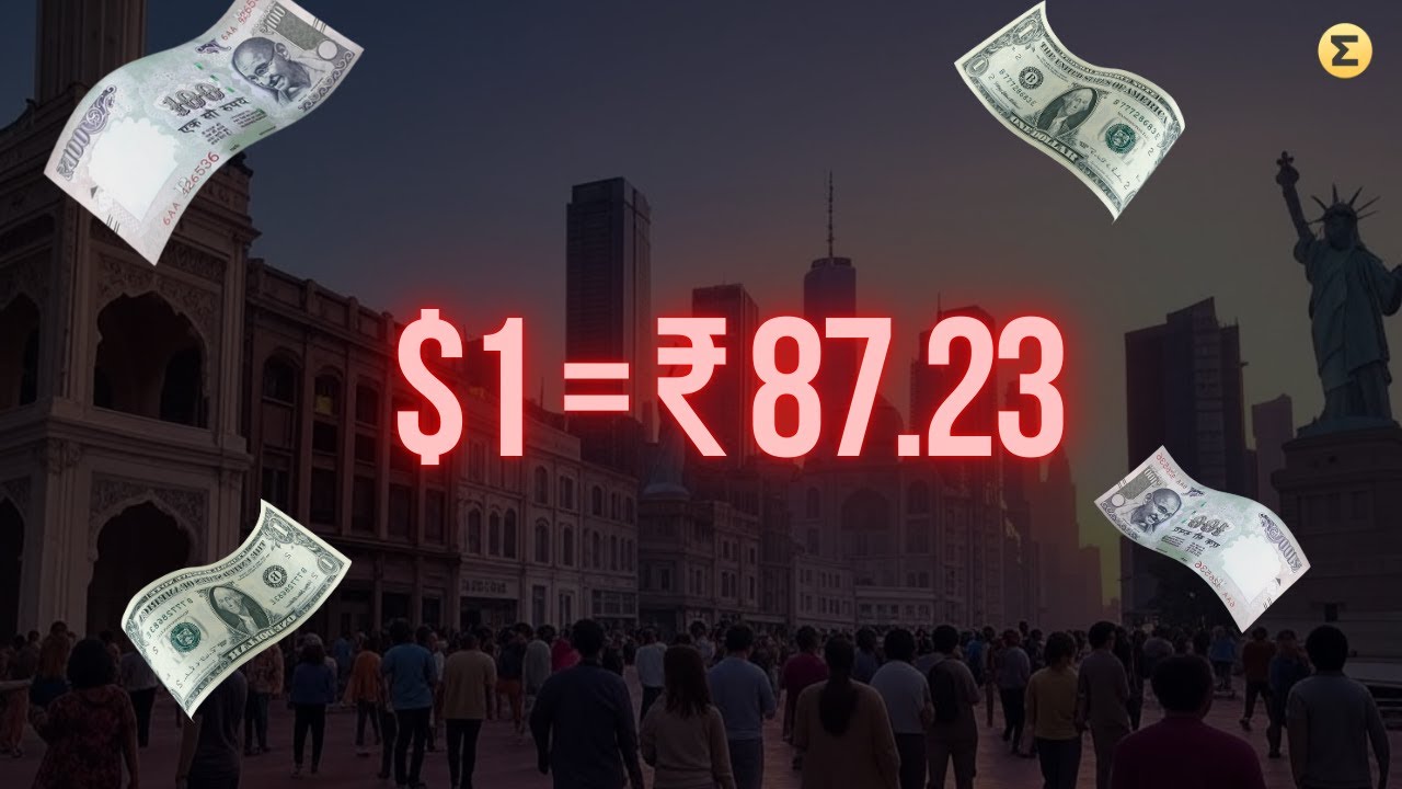 Why is the Indian Rupee Falling? | Impact of FPI Outflows & US Interest Rates Explained!