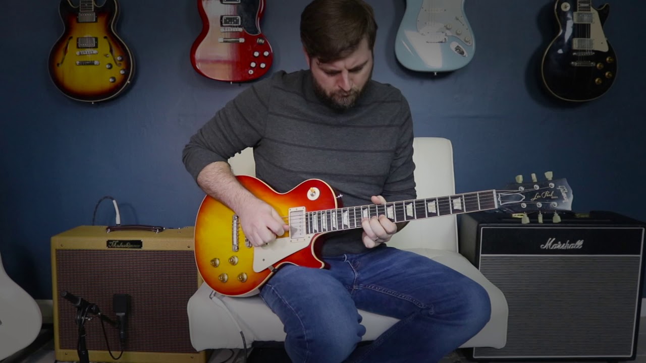 Muleskinner Amp with Gibson R8 // Righteous Sound RAF Pickups