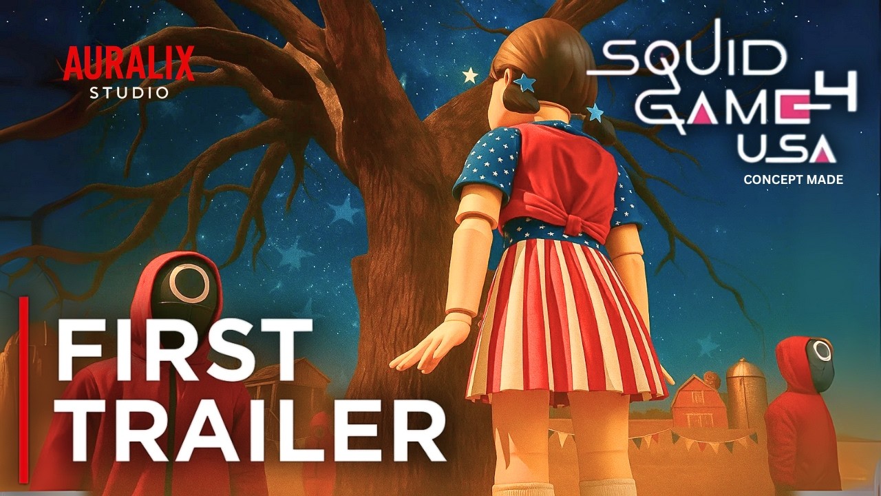 SQUID GAME : USA - Season 4 Trailer I Netflix Trailer 4K (Fan Made)
