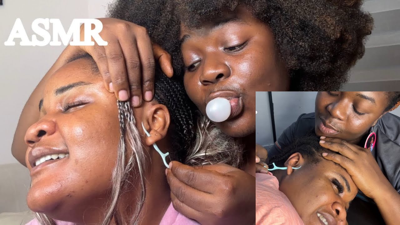 ASMR✨Dental Flossing Your Dirty Ears Plus Gum Cracks (compilation)
