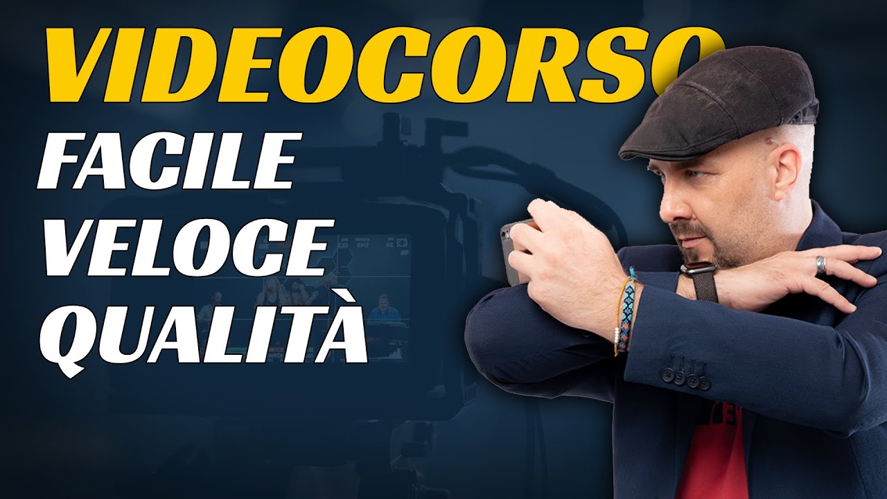 Come registrare un VIDEOCORSO PROFESSIONALE