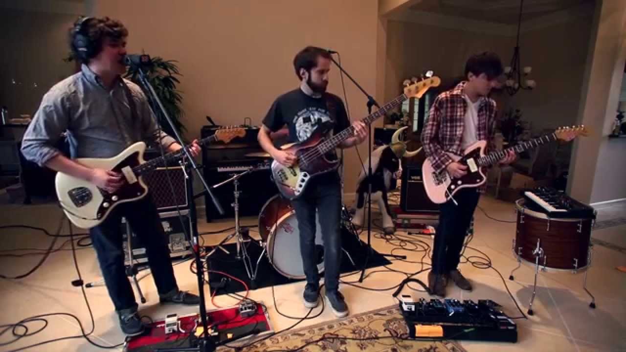 Surfer Blood living room demonstration 