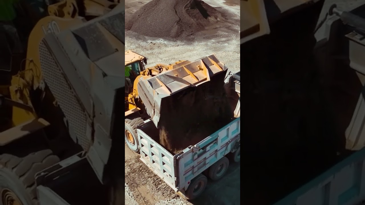 Quarry machine? #automobile #heavycivil #road #bulldozer #excavator #construction