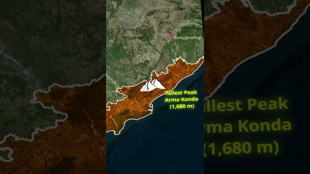Andhra Pradesh Geofacts #india #andhrapradesh